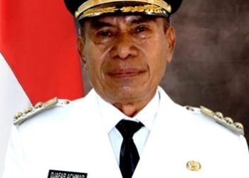 Debu Vulkanik Letusan Gunung Lewotobi Sampai ke Ende, Bupati Jafar Instruksikan Warga Gunakan Masker