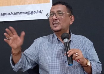 Prof. DR.Idrus Alhamid, S.Ag.,M.Si, Instruktur Nasional Moderasi Beragama di Tanah Papua. (Foto : Redaksi/Koranpapua.id)