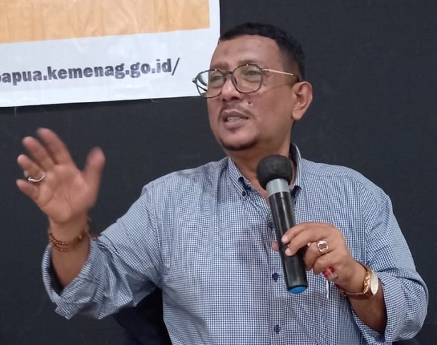 Prof. DR.Idrus Alhamid, S.Ag.,M.Si, Instruktur Nasional Moderasi Beragama di Tanah Papua. (Foto : Redaksi/Koranpapua.id)