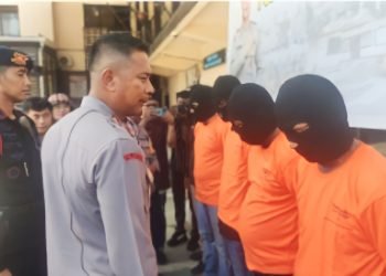 Polresta Jayapura Ringkus Empat Pelaku Pengeroyokan di Pasar Youtefa