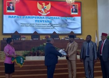 Tujuh Fraksi DPRD Mimika Menyetujui APBD Mimika 2024 Ditetapkan Rp7,5 Triliun