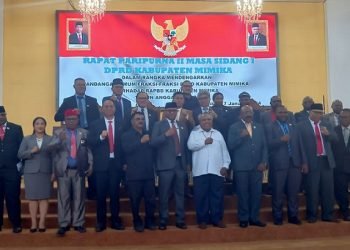 Fraksi PDI P Soroti RAPBD Mimika 2024, Tidak Berpihak Rakyat Terkesan Menguntungkan Sekelompok Orang