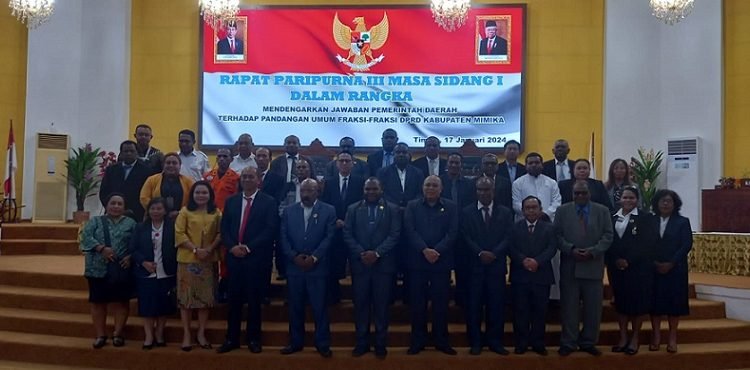 Jawaban Pemkab Mimika Atas Pandangan Umum Tujuh Fraksi DPRD Terhadap RAPBD  2024. Baca Lengkapnya Disini !