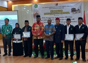 CJH dan Umrah Ikut Bimbingan Manasik Haji Perdana 2024, John Rettob: Jadilah Haji Mabrur dan Mabruroh