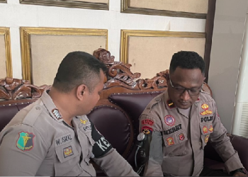 Kasi Dokkes Polres Mimika Pastikan Kondisi Kesehatan Personel OMB  