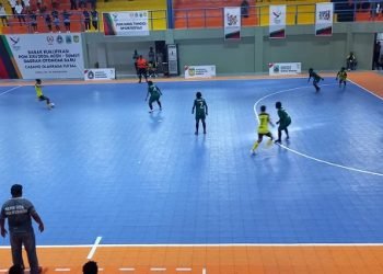 Kualifikasi Cabor Futsal Putri PON XXI Aceh-Sumut, Papua Pegunungan Tundukan Papua Tengah 3-1