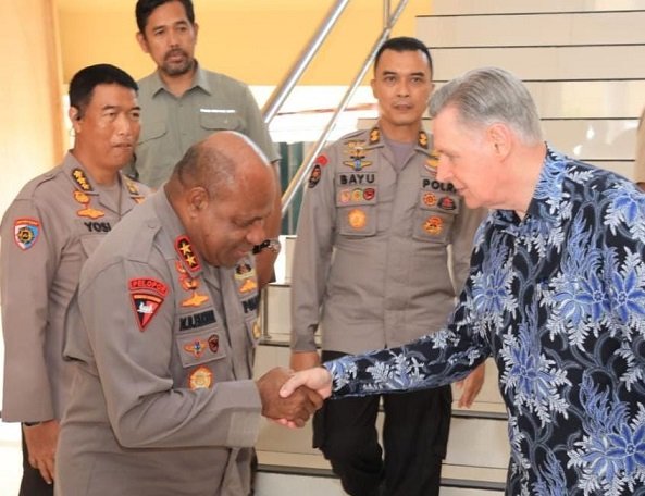 Dubes Selandia Baru Bertemu Kapolda Papua dan Ka Ops Damai Cartenz-2024 Bahas Pembebasan Pilot Susi Air
