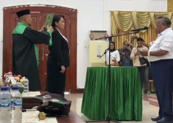 Dr. Ida Wahyuni Jabat Pj Sekda Mimika, Bupati: Salah Satu Tugasnya Persiapkan Seleksi Sekda Definitif