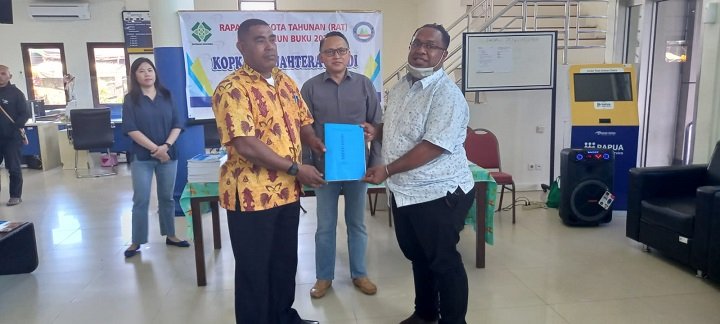 Gallery Foto Rapat Anggota Tahunan Kopkar Bank Papua Sejahtera Abadi