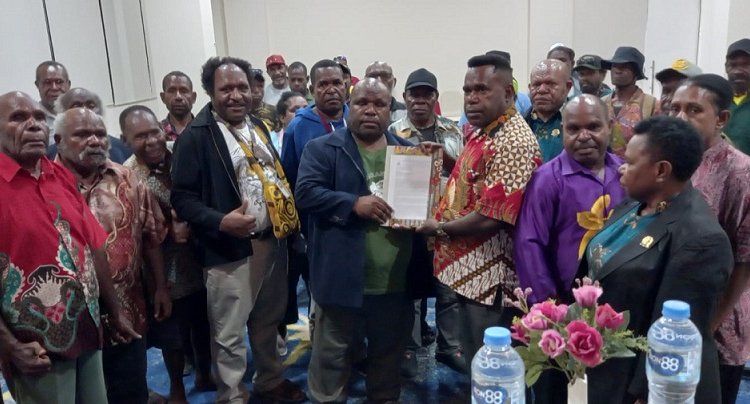 MRP-PT Serap Aspirasi Masyarakat Amungme, Agus Anggaibaik: Lemasa Harus Bersatu