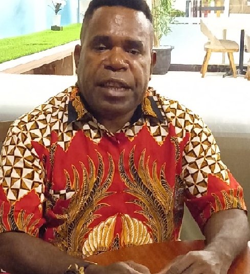 Agustinus Anggaibak, Ketua MRP-PT. (Foto : Redaksi/Koranpapua.id)