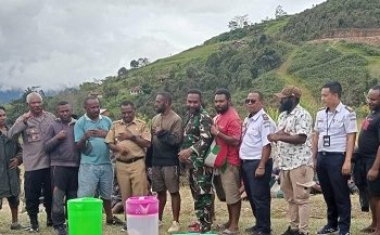 Jelang Pesta Demokrasi, Masyarakat Distrik Kiwirok Deklarasi Pemilu Damai