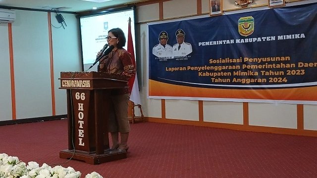 Silpa Rp1,7 Triliun Penyebab Realisasi Kinerja Belanja Keuangan Pemkab Mimika 2023 Menurun