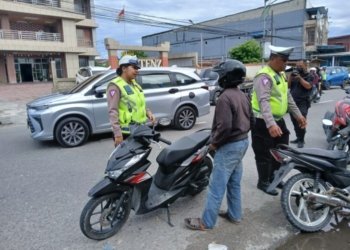 Operasi Keselamatan Cartenz-2024, Satlantas Polres Mimika Amankan 210 Kendaraan