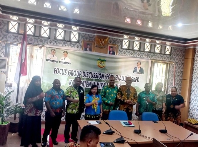 Bappeda Gelar Rapat Evaluasi RKPD Kabupaten Mimika Tahun 2023