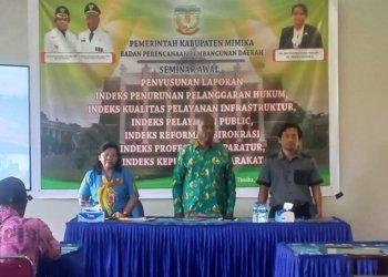Seminar Awal Pengukuran Indeks Pemkab Mimika, Bupati: Pelayanan Berkualitas Adalah Hak Setiap Warga Negara