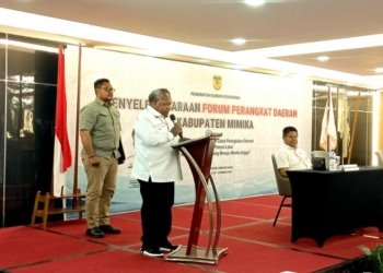 Bupati Eltinus Ingatkan Kepala OPD dan Kadistrik, Pembangunan Harus Perhatikan Kearifan Lokal, Adat dan Budaya  
