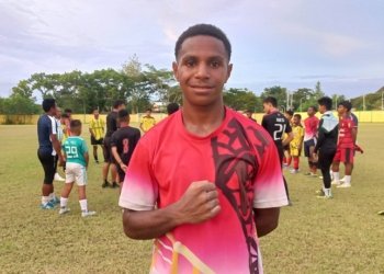 22 Pemain PPLPD Binaan Disparbudpora Mimika Fokus Latihan Jelang Tour Luar Kota