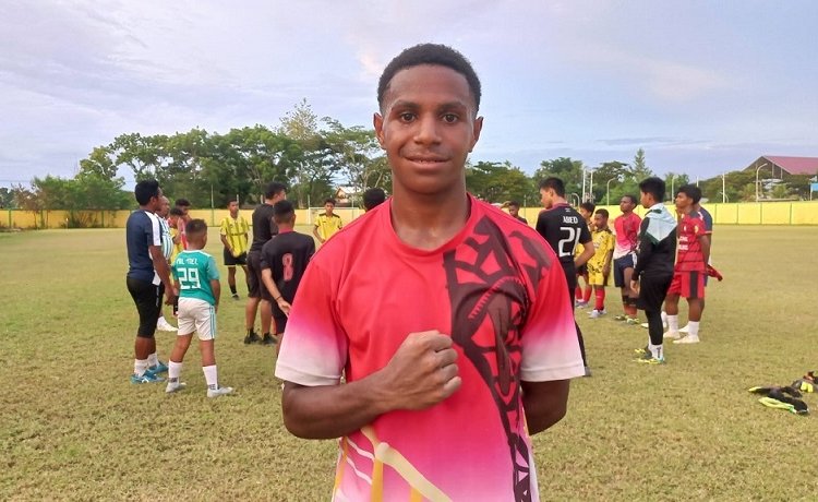 22 Pemain PPLPD Binaan Disparbudpora Mimika Fokus Latihan Jelang Tour Luar Kota