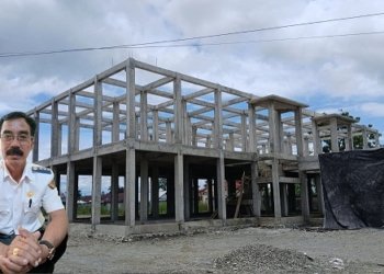 Tahap Pertama Pembangunan Kantor Distrik Wania 60 Persen, Matius Sedan Berharap Rampung Tahun Ini