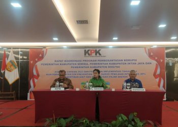 Capaian MCP 2023, Pemkab Mimika Terbaik di Provinsi Papua Tengah