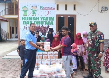 Lanud Timika Anjangsana ke Pesantren Hidayatus Shibyan dan Rumah Yatim Baiturrosul