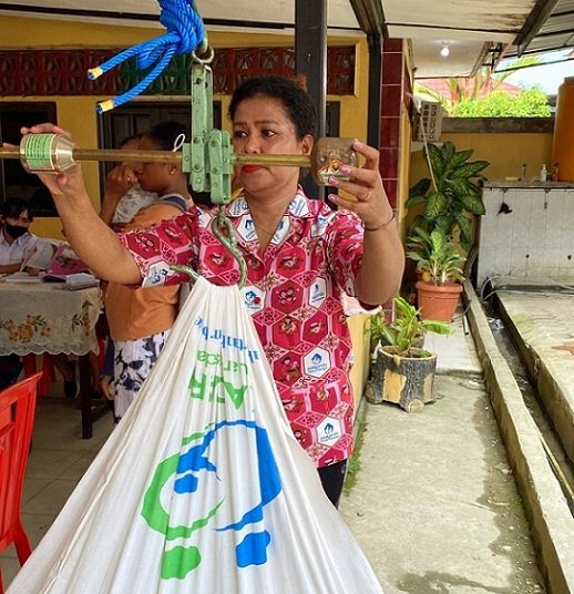 Gandeng Bhayangkari dan Puskesmas, Polsek Miru Rutin Giatkan Pelayanan Posyandu