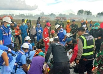 Pesawat X Air Terbakar di Bandara Moses Kilangin, 10 Penumpang Tewas, 15 Luka Berat  