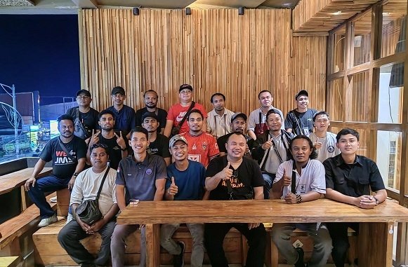 Jalin Keakraban, Satgas Damai Cartenz 2024 Buka Puasa Bersama Awak Media Timika