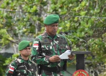 Pecah Bintang, Frits Pelamonia Mantan Danbrig 20/IJK Timika Jabat Danrem 173 PVB Biak