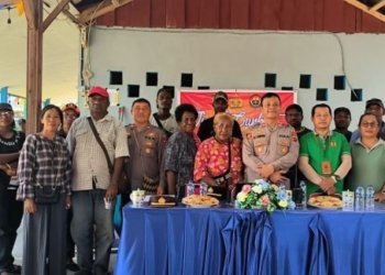 Jumat Curhat, Polsek Miru Gandeng Tokoh Masyarakat Sikapi Gangguan Keamanan