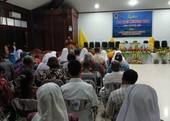 20 Tahun Usia Keuskupan Timika, Pj Gubernur Ribka Haluk: Terus Berkarya Melayani Umat