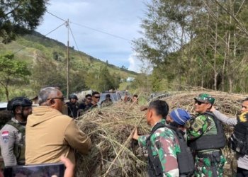 Jalan Trans Wamena-Tolikara Tiga Kali Dipalang, Kapolres: Ulangi Lagi Ditindak Tegas