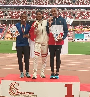 Prestasi Gemilang, Tim Pelatnas Atletik Mimika Sabet Empat Medali di Ajang 84th Singapore Open