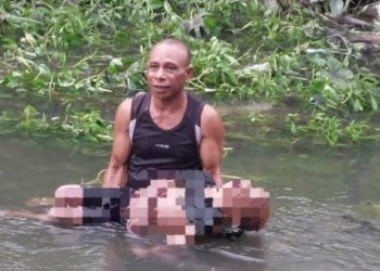 Tergelincir di Sungai Belakang SMP Negeri 11, Bocah Tujuh Tahun Ditemukan Meninggal