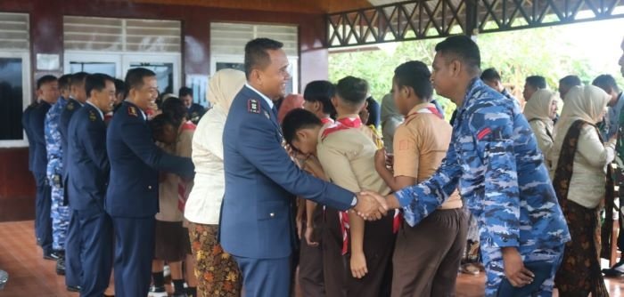 Pererat Silaturahmi, Lanud YKU Timika Gelar Halal bi Halal