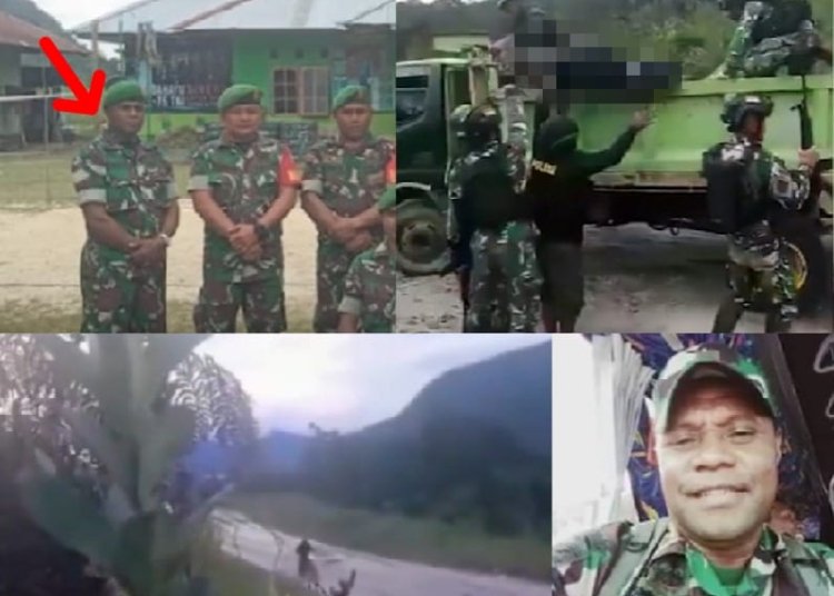 Danramil Aradide Gugur Ditembak OPM Saat Dalam Perjalanan Menuju Pelabuhan Pasir Putih