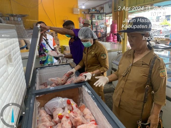 Jelang Idul Fitri, Disnak-Keswan Sidak Kelayakan Daging Beku dan Olahan di 30 Tempat Usaha