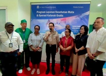 1.066 Warga Mimika Dapat Layanan Kesehatan Mata Gratis, Tony Wenas: Kesehatan Pilar Utama Investasi Sosial Freeport  