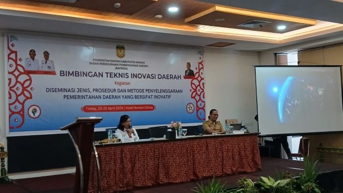 Indeks Inovasi Mimika Menempati Urutan 391 dari 415 Kabupaten dan Kota di Indonesia