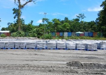 Freeport Olah Pasir Tailing Menjadi Batako dan Paving Block, Harry: Dibagikan untuk Keperluan Sosial Secara Gratis