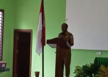 Sosialisasi KIE Rawan Bencana, BPBD Mimika Datangkan Widia Suara Pusdiklat BPPB Sentul