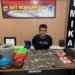 Sempat Lolos dari Kejaran Polisi, Pemilik Puluhan Paket Ganja Akhirnya Dibekuk