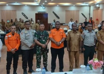 BPBD Mimika Sosialisasi dan Internalisasi Penyusunan Kajian Risiko Bencana