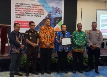BPS Mimika Canangkan Zona Integritas Wilayah Bebas Korupsi dan Wilayah Birokrasi Bersih Melayani