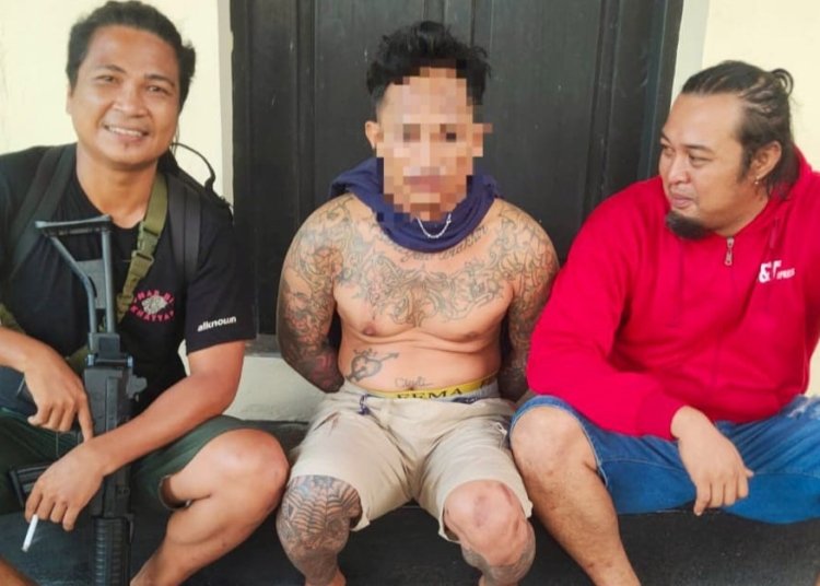 Tiba di Timika, Perampok Lintas Provinsi Dijebloskan ke Tahanan Polres 32