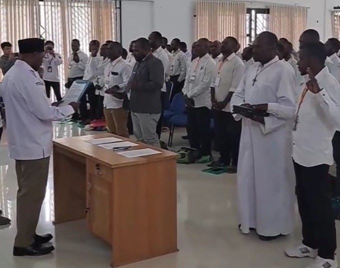 PPD 18 Distrik Dilantik, Dete Abugau: Sudah Janji Depan Pendeta, Jangan Ada Kepentingan Lain