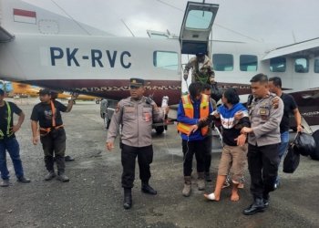 Warga Sipil Korban Penembakan KKB di Ilaga Berhasil Dievakuasi ke Timika