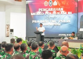 Kunjungi Papua, Menkopolhukam Ingatkan TNI-Polri Jaga Netralitas Pilkada Damai