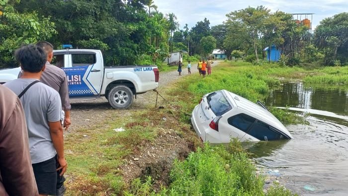 Mobil Terperosok di Bekas Galian C Akhirnya Ditarik, Ini yang Ditemukan Polisi